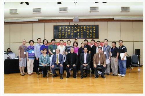 陳澄雄（前排左2）參加香港中樂團主辦第二屆國際民樂指揮大賽指任評審團主席（2011年7月18至24日）