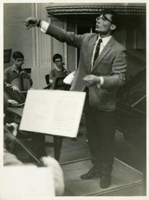 陳澄雄指揮莫札特音樂院樂團演出（1967年，薩爾茲堡）