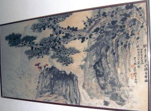 大千先生畫的壽畫是李抱忱六十大壽最寶貴的壽禮