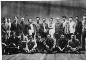 康謳於「亞洲作曲家聯盟中華民國總會」第一次發表會演出後留影
