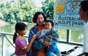 郭子究遊澳洲野生動物園時獲得靈感寫出《無尾熊》這首歌曲