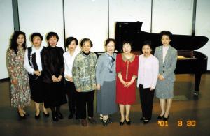 吳漪曼 贊助辦理日本教授鋼琴大師講座