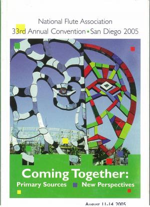 嚴福榮 「National Flute Association 33rd Annual Convention San Diego」節目單